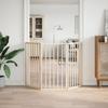 Vidaxl Foldable Pet Safety Gate, 3 Panels, 150 Cm