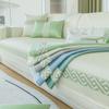 Summer Cool Ice Silk Sofa Cushion Summer Cool Seat Cushion Non Slip Ice Cushion Simple Modern Sofa Cover