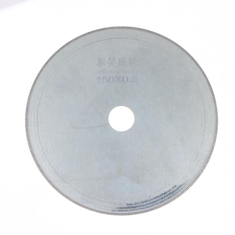 Thin Diamond Circular Saw Blade 80/100/110/120/150/200Mm Cutting Blades Arbor Disc Cut Jade Discs Agate Glass Gems Stone Slits