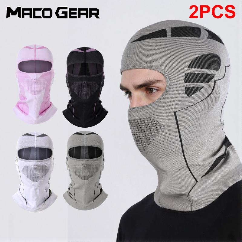 Winter Warme Sturmhaube Motorrad Vollgesichtsmaske Atmungsaktiv Ski Winddicht Helm-Innenfutter Sport Kapuzenmütze Radfahren Reiten Ski Kopfbedeckung