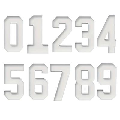 2.3FT Zahlen für Ballons, Ballons Zahlenrahmen, Geburtstagsdekorationen, Jubiläumsdeko, Große Pappzahlen