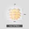 New DIY Lotus Pendant Light Ceiling Lamps Modern North European Style Decoration