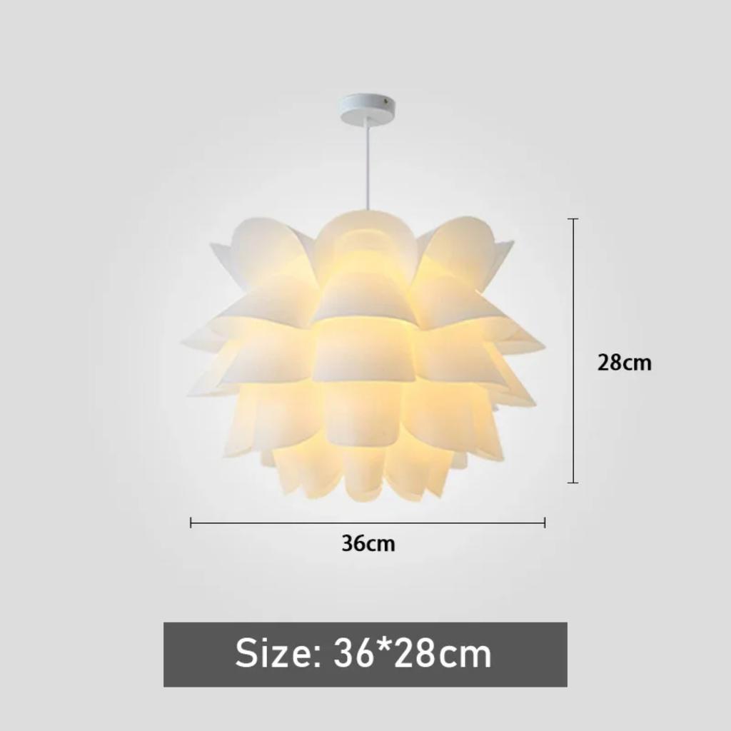 New DIY Lotus Pendant Light Ceiling Lamps Modern North European Style Decoration