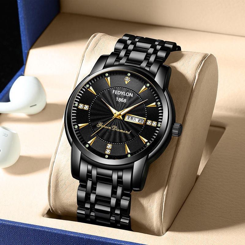 Fatiron men's watch men's business brand automatic mechanical watch luminous waterproof quartz men's watch