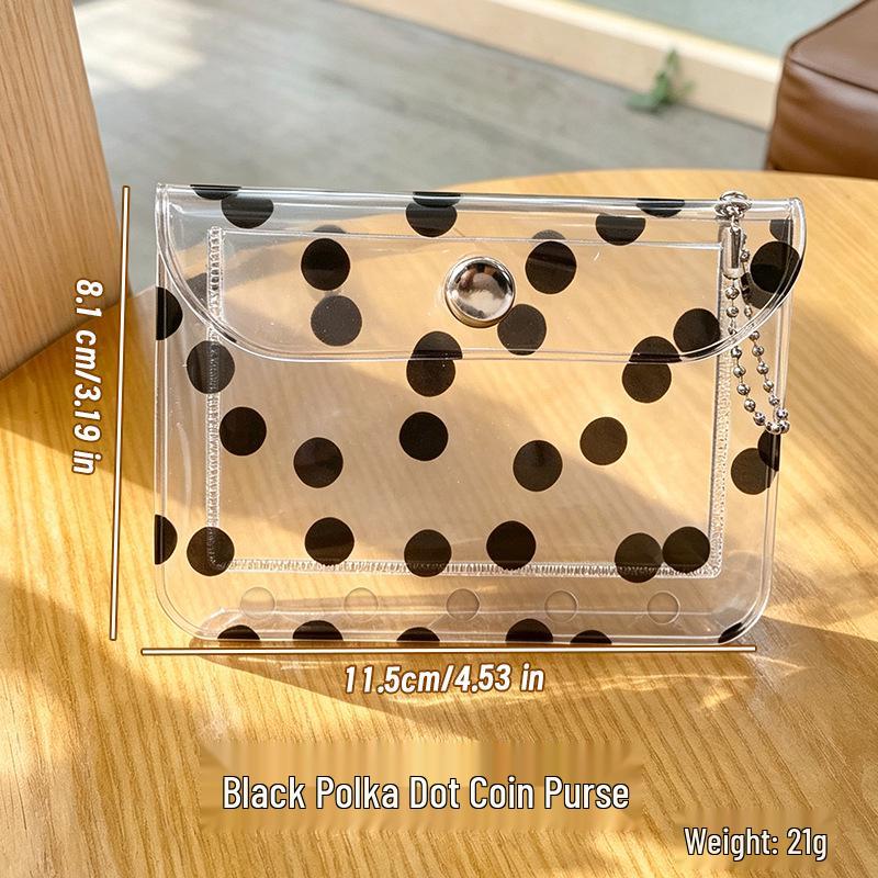 Upgraded A8M5 Double-Sided Loose-Leaf Card Holder & Transparent Coin Purse