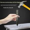 Professional Automatic Center Punch Heavy Duty Steel Spring Loaded Center Hole Punch Tool for Metal Wood Glass