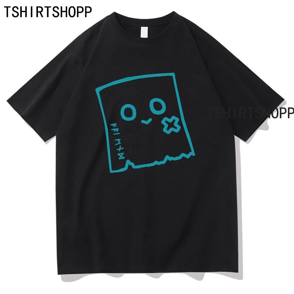 Hololive Nanashi Mumei Friend T-shirt Cotton Tee Shirt Summer T Shirts Graphic Clothes Sudaderas Unisex/women Hip Hop Sweatshirts Unisex
