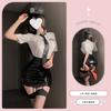 Sexy uniforme da hostess da capitano completo costume cosplay femminile desiderio puro live streaming host drag poliziotta cos suit nightclub