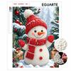Christmas Snowman Pearl Painting Art Painting Kit Handmade Diy Home Decoration Painting