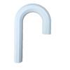 Brake Hose Guide Organizer, Plastic Open Channel Routing Piece for Cleaner Hose Placement in Service Work Use Aid