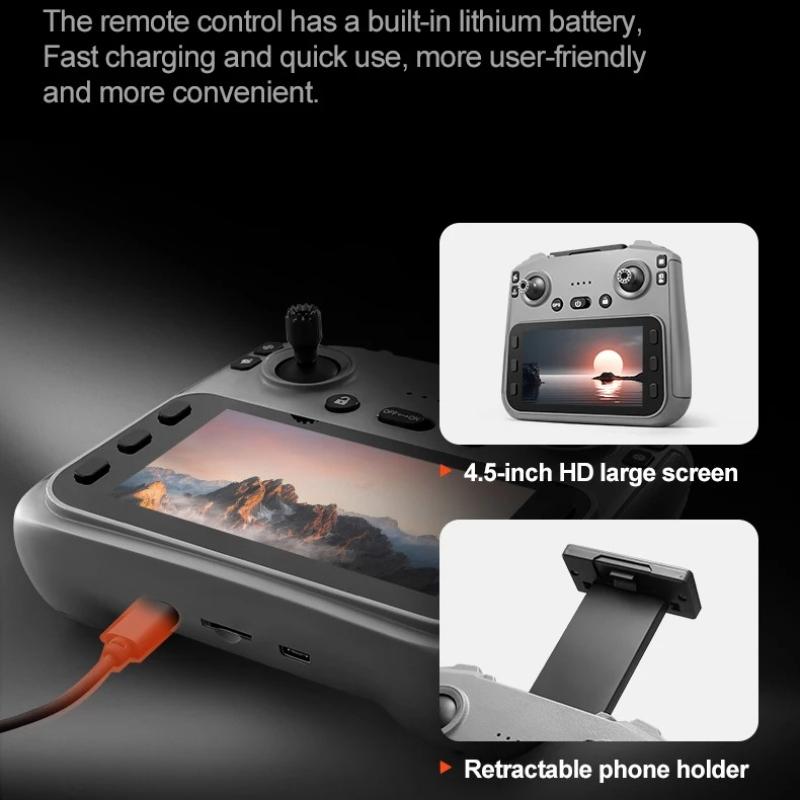 RG800 MAX GPS Drone 8K Professional HD Dual Camera 5G Wifi Brushless Laser Obstacle Avoidance Large Screen FPV Dron RC Quadcopter Toys UAV