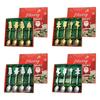 4 Pieces/set Stainless Steel Christmas Spoon Christmas Coffee Spoon Christmas Tree Santa Christmas Star Tea Spoon