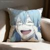 Jujutsu Kaisen Mahito Pillow Case For Sofa Decor Car Office Room Printing Cushion Cover Decorations And Protector