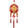 Traditional Chinese Lucky Character Pendants Flocking Chinese Knot Pendant  Spring Festival