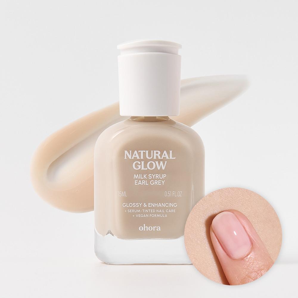 OHORA Întăritor de unghii tip sirop 15ml (10 culori) - Întăritor Profesional pentru Unghii cu Nuanță de Sirop Translucid