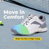 Wide Tennis Shoes 2E 4E Wide All Court Tennis Athletic Shoes Hard Court Pickleball Shoes Lightweight Beginners [FitVille] Men's Anti-Slip