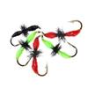 24-137Pcs Wet Dry Insects Flies Fly Fishing Lures Bait High Carbon Steel Hook Fish Tackle With Perfect Box Tackle for Carp Trout
