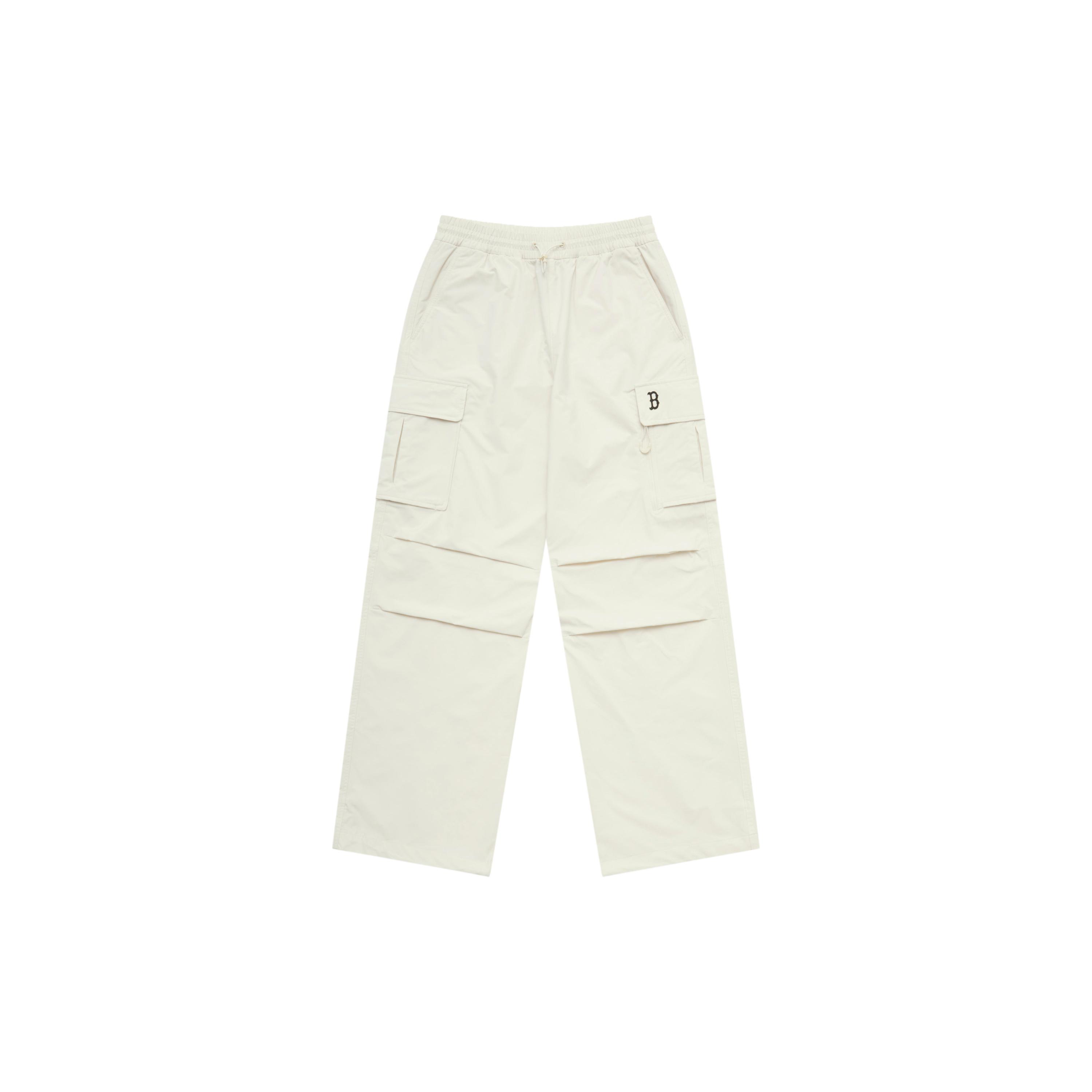 MLB Boston Red Sox Basic Collection 25FW Cargo Pants Unisex Deep Ivory 3AWPB0454-43CRD S