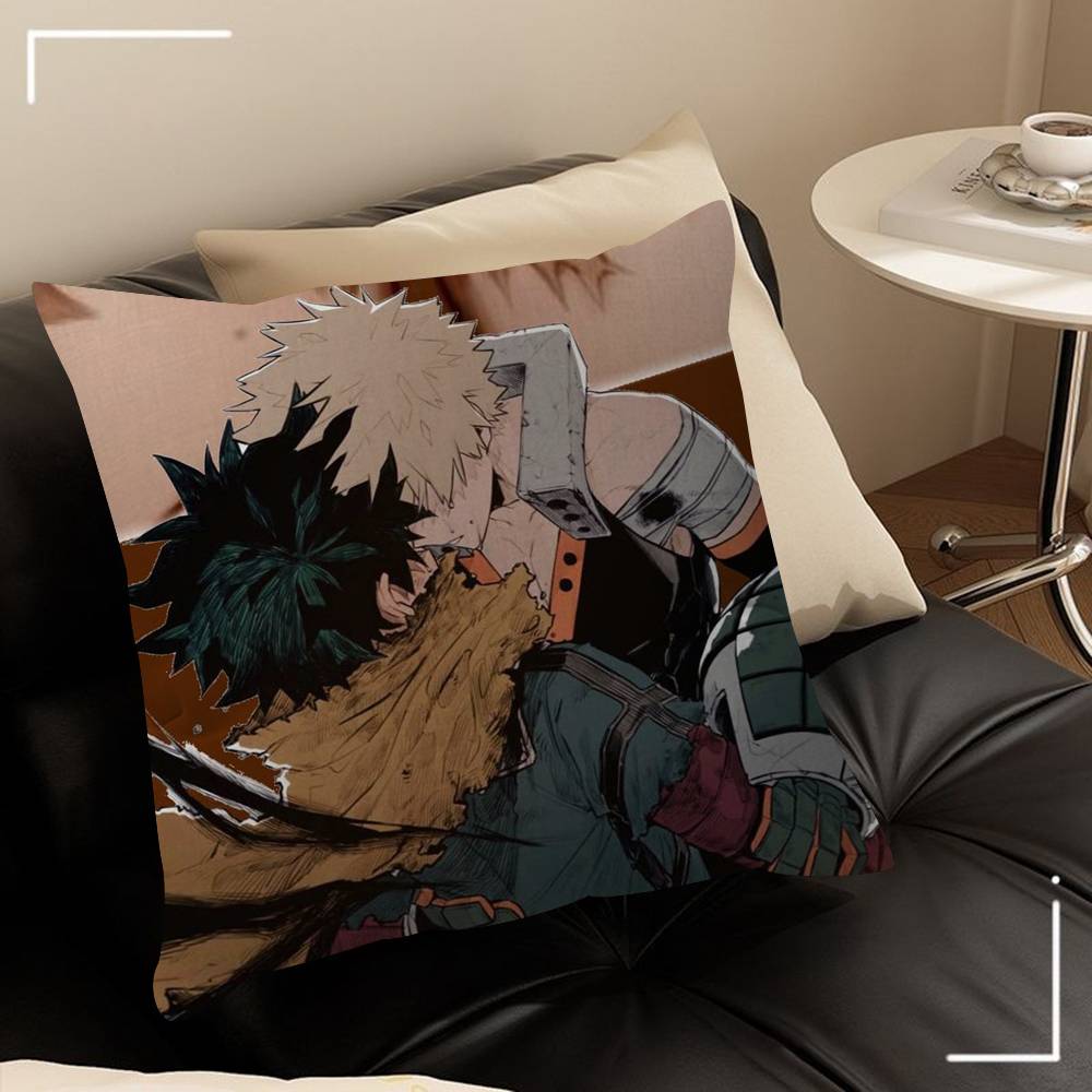Deku Bakugou Shouto Hero Academia Pillow Gifts Home Office Furnishings Bedroom Sofa Car Cushion Cover Case 45x45cm