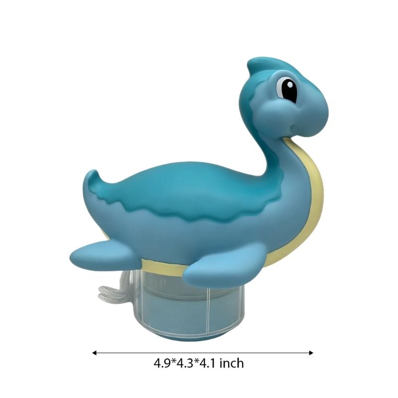Small Pool Chlorine Dispenser For Mini Chlorine Tablets Holds Up To 4 Tablets marine Creature Duck Style