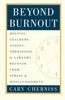 Kniha Beyond Burnout : Helping Teachers, Nurses, Therapists and Lawyers Recover From Stress and Disillusionment