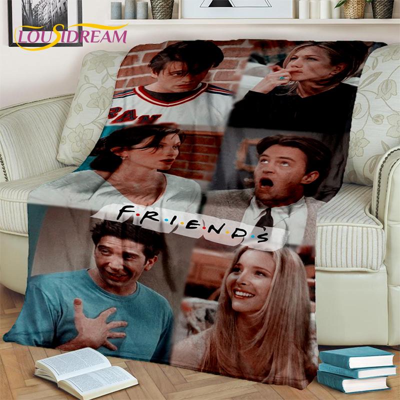 Classic Central Perk Friends TV Show Blanket,Soft Throw Blanket for Home Bedroom Bed Sofa Picnic Travel Office Cover Child Gift