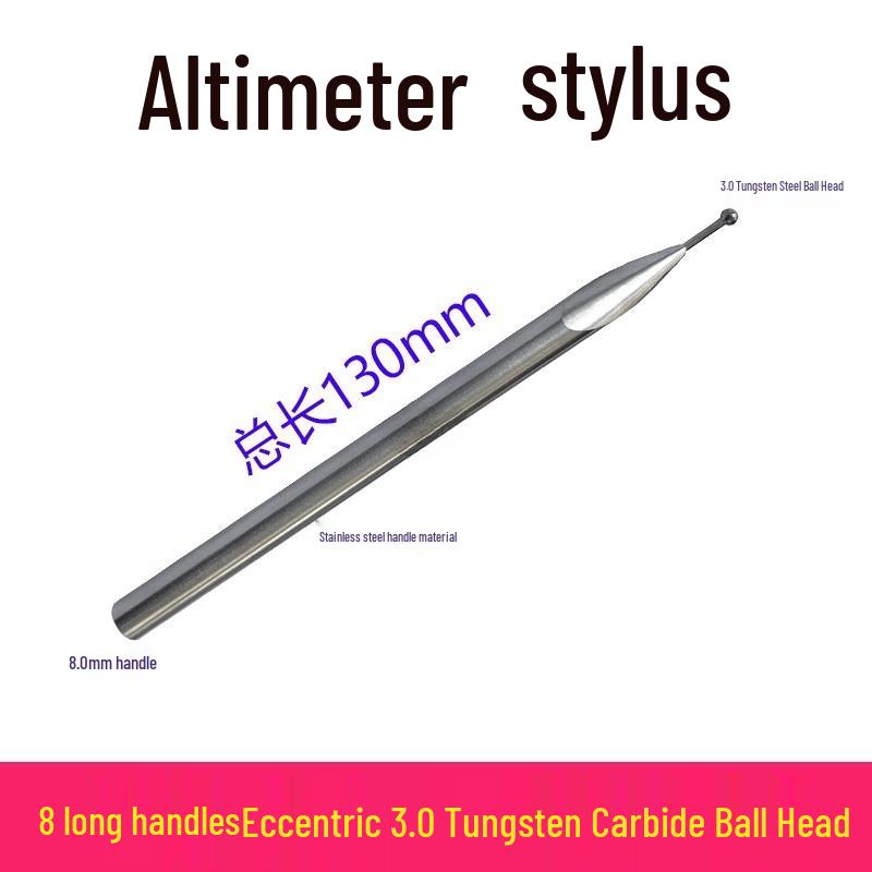TESA Height Gauge Probe with 3.0mm Tungsten Steel Eccentric Ball Tip