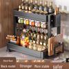 3-Tier Kitchen Spice & Knife Rack