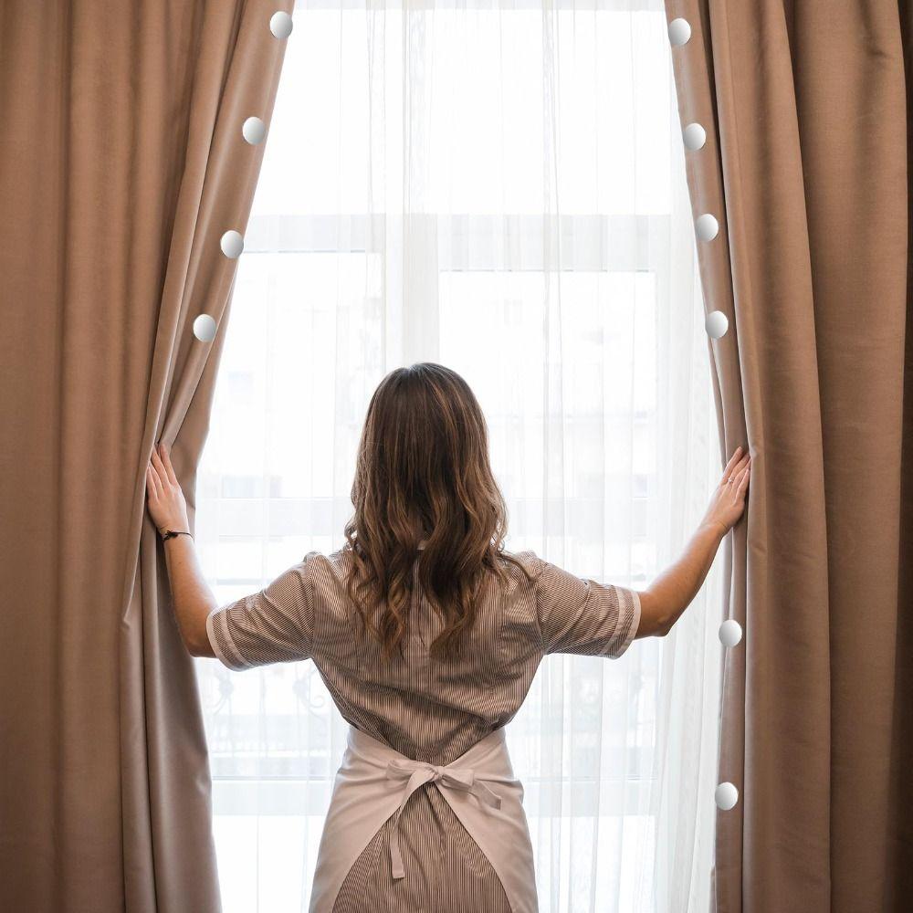 Adjustment Function Magnetic Curtain Button Holder Detachable Curtain Magnets  Room Curtain