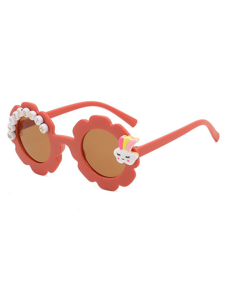 2026 Adorable Bunny Flower Kids ELIZABETH Sunglasses Matte Toddler Cute Summer Vacation Eyewear Outdoor Sun Glasses KJ265
