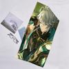 1pc Genshin Impact Alhaitham1 Beach Towel, Beach and Seaside Swimming Pool Equipment, Fashion Pattern, Rectangular, Travel Essentials