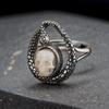 European and American Spiral Skull Ring Punk Street Jewelry Accessories Environmentally Friendly Material