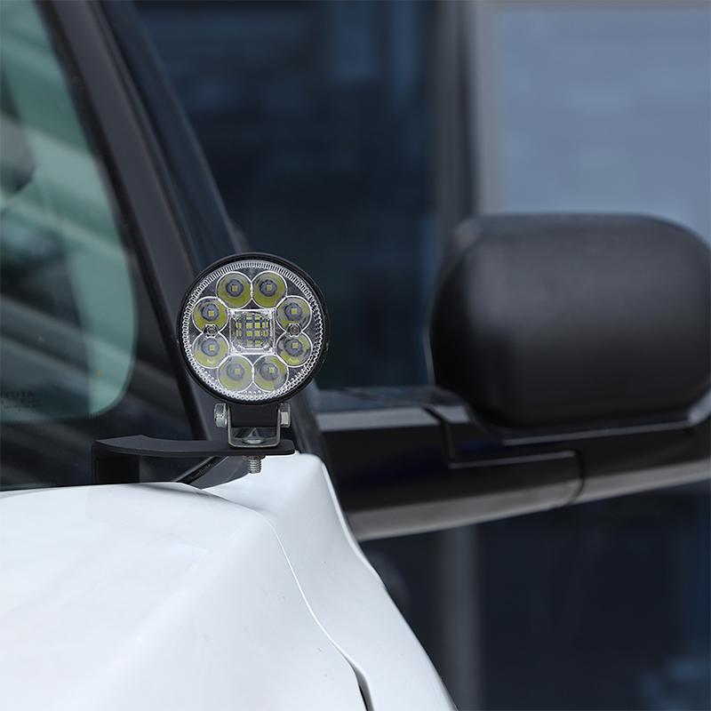 Kohlenstoffstahl Auto Frontmotorhaube Lampenhalter Metallhalterung Zubehör für Toyota Tundra 2026-2026 Automodifikation