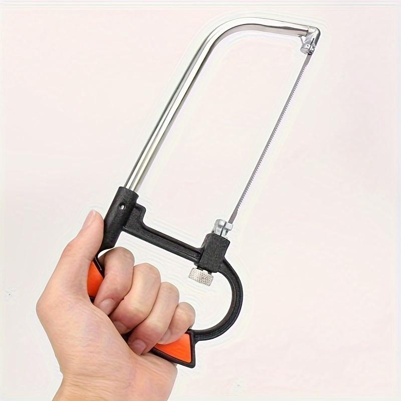 Telaio Antiscivolo Mano Design Ergonomico Sega a Mano Strumento Portatile Set 6 in 1 Lama in Acciaio Telaio Antiscivolo Mano Ergonomico Mano 6 in 1 Utilità Sega a Mano Set di Strumenti