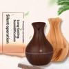 Woodgrain Ultrasonic Usb Humidifier And Essential Oil Diffuser Portable Desktop Aromatherapy For Home Office Use