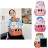 Cartoon Crab Kids Backpack With Lightweight Nylon Material For School Use