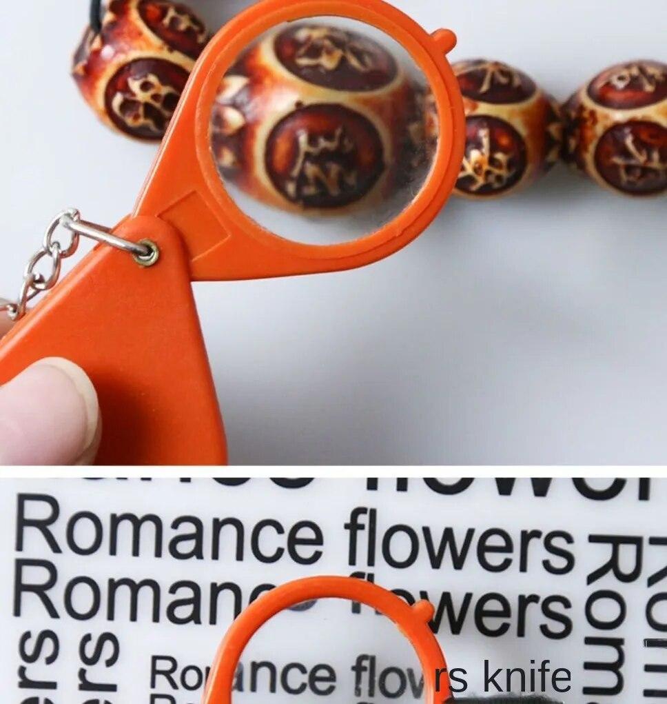 Keychain Folding Magnifier