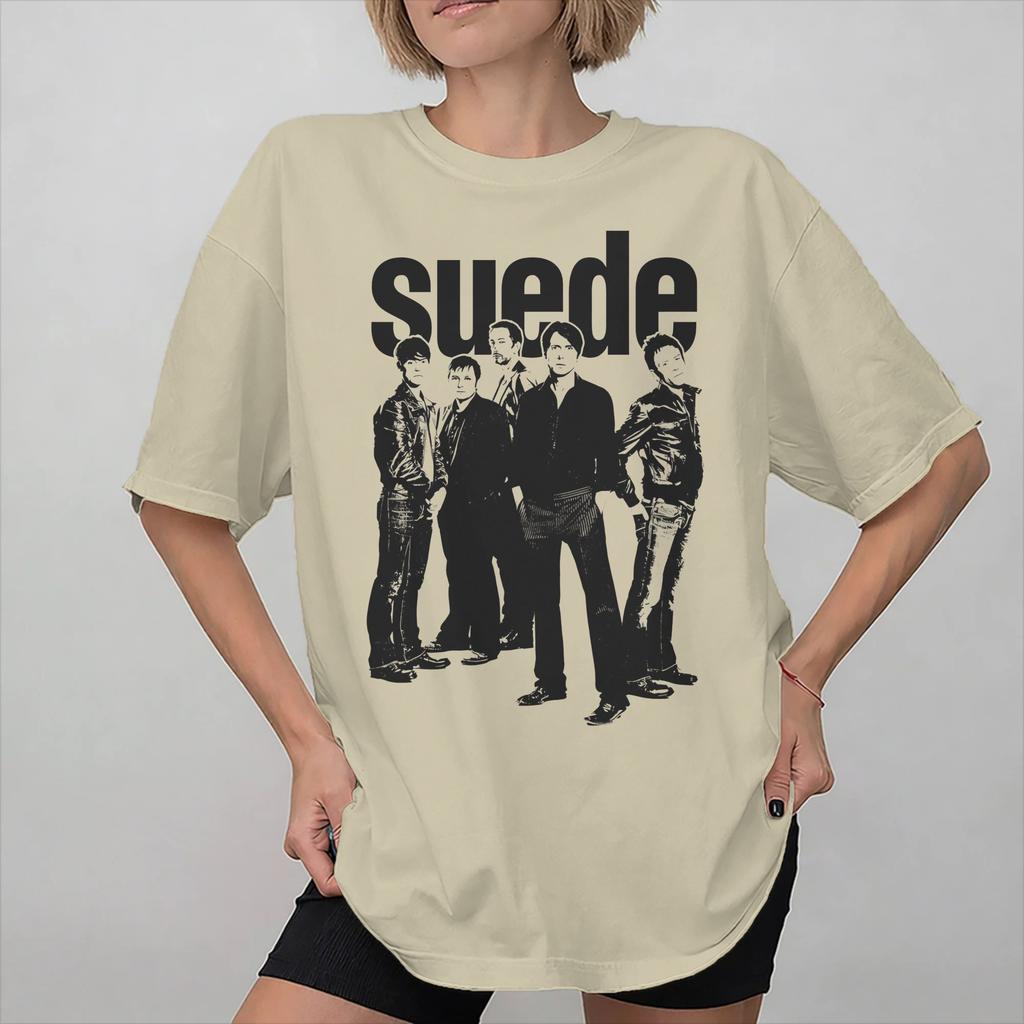 Unisex Women Suede rock band Shirt Cotton New Arrival TShirt Clothing Outfits