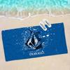 V-Volcoms LOGO Beach Towel Colorful Bath Towels for Girl Microfiber Quick Dry Sand Free Beach Yoga Spa Gym Pool