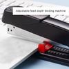 50 Sheets Binding Machine Decorative Stapler Office Stapler Easy to Load Desk Stapler Metal Stapler Desktop Stapler