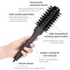with Pointed Tail Round Rolling Brush Round Barrel Hair Curling Brush  Men/Women
