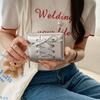 Korean Fashion Bow Short Wallet Large Capacity Zipper Card Bag Multi-functional Coin Purse Gift