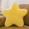 Nordic Star Plush Throw Pillow - Cute Cream Five-Pointed Star Sleep Cushion Toy, Large Size