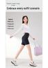 Three-Point High-Waisted Yoga Shorts for Women - Tummy Control, Butt Lifting, Anti-Exposure Fitness Base Layer
