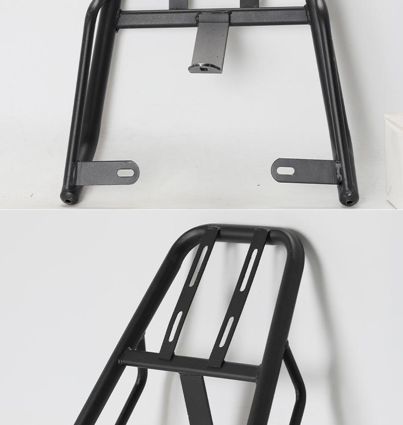 Portapacchi Posteriore Stabile per Scooter Elettrico Yadea M6 - Staffa di Fissaggio Baule Spessa