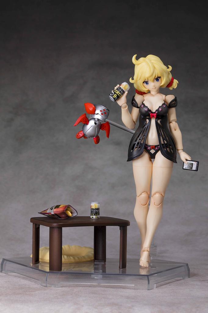 Alphamax DarkAdvent Sophia Relax 160mm unassembled plastic model ver. Approx. tall, non-scale, unpainted, kit.