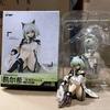 Anime Figure Arknights Kal'tsit Cute Cat Ear Sitting Girl PVC Instant Noodle Press Game Series Anime Character Collection 10CM