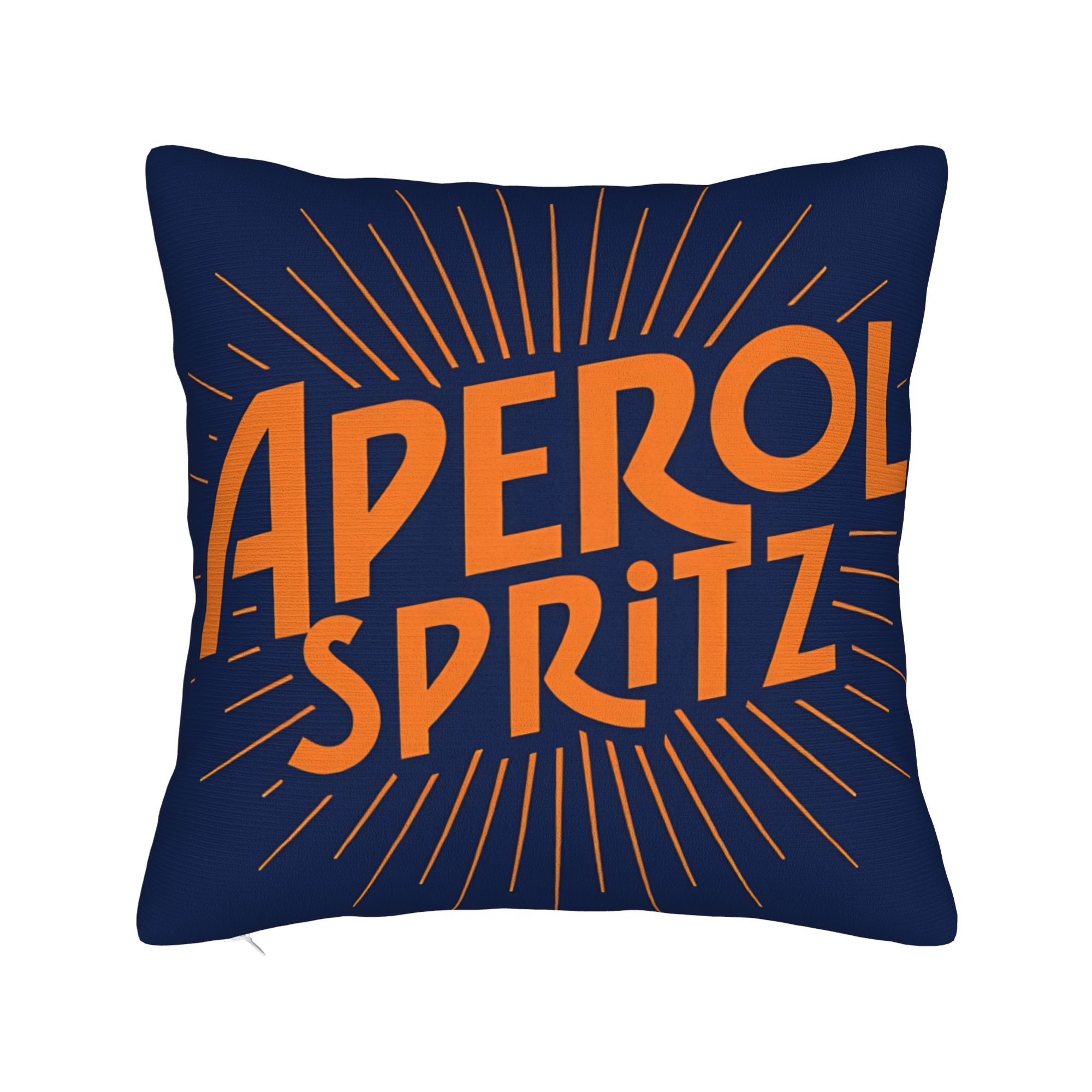 Наволочка Aperols Orange Spritz Коктейль Современная Наволочка Для Подушки на Стул в Гостиную Peach skin 18*18(CM)-1Pcs