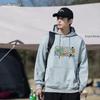 MARK FAIRWHALE Cotton Fleece Hooded Sweatshirt