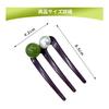 4 Piece Hair Comb Set, Updo Comb, Hair Stick, Japanese Hair Accessory for Kimono Yukata, Bridal, Coming-of-Age Ceremony, Parties, Women's Hair